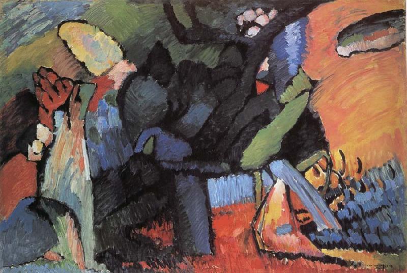 Wassily Kandinsky Improvizacio IV France oil painting art